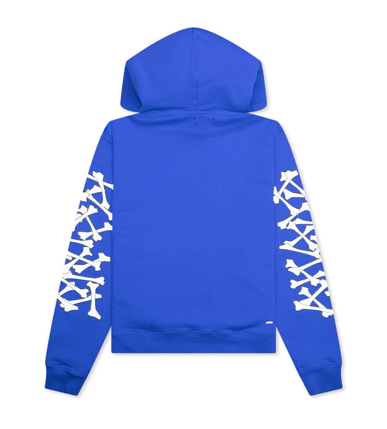 Amiri Bones Stacked Hoodie Blue - Image 2