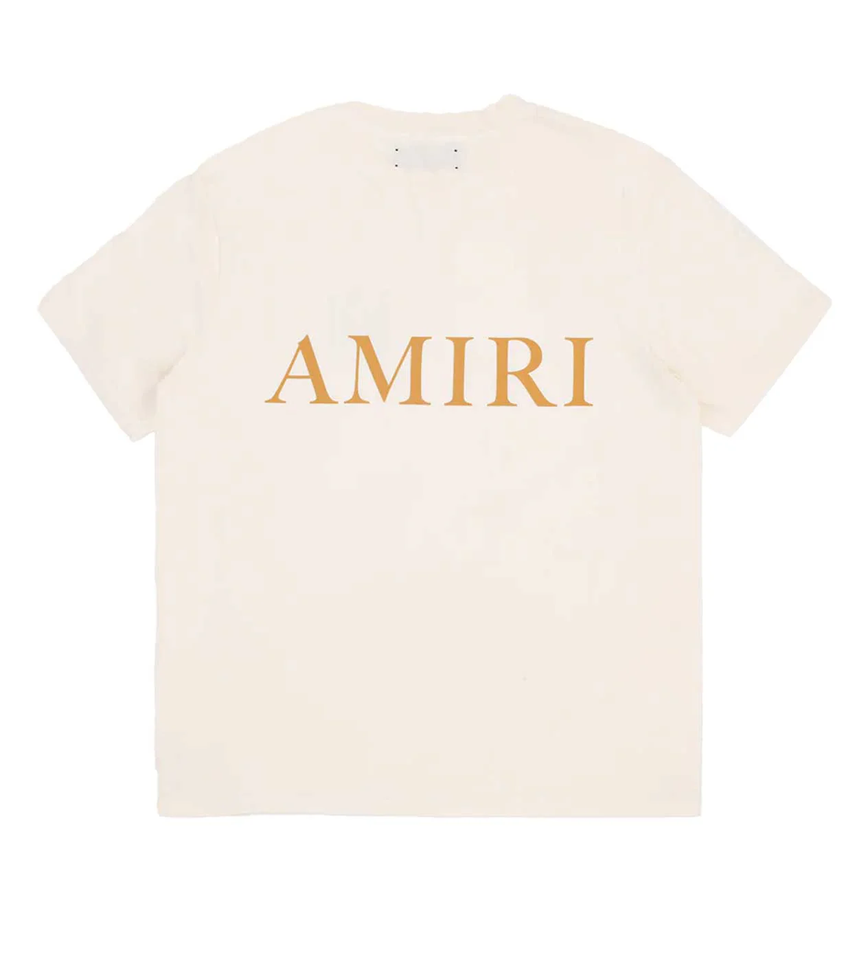 Amiri Core Logo Tee French Vanilla - Image 2