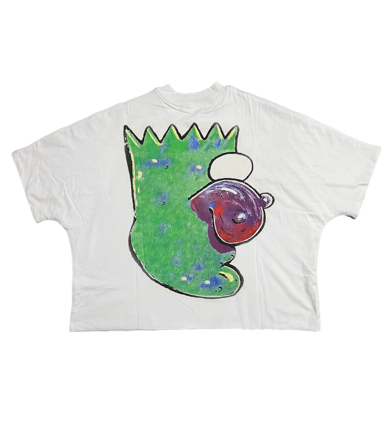 Billionaire Studios Hypno Eggplant White Tee - Image 2