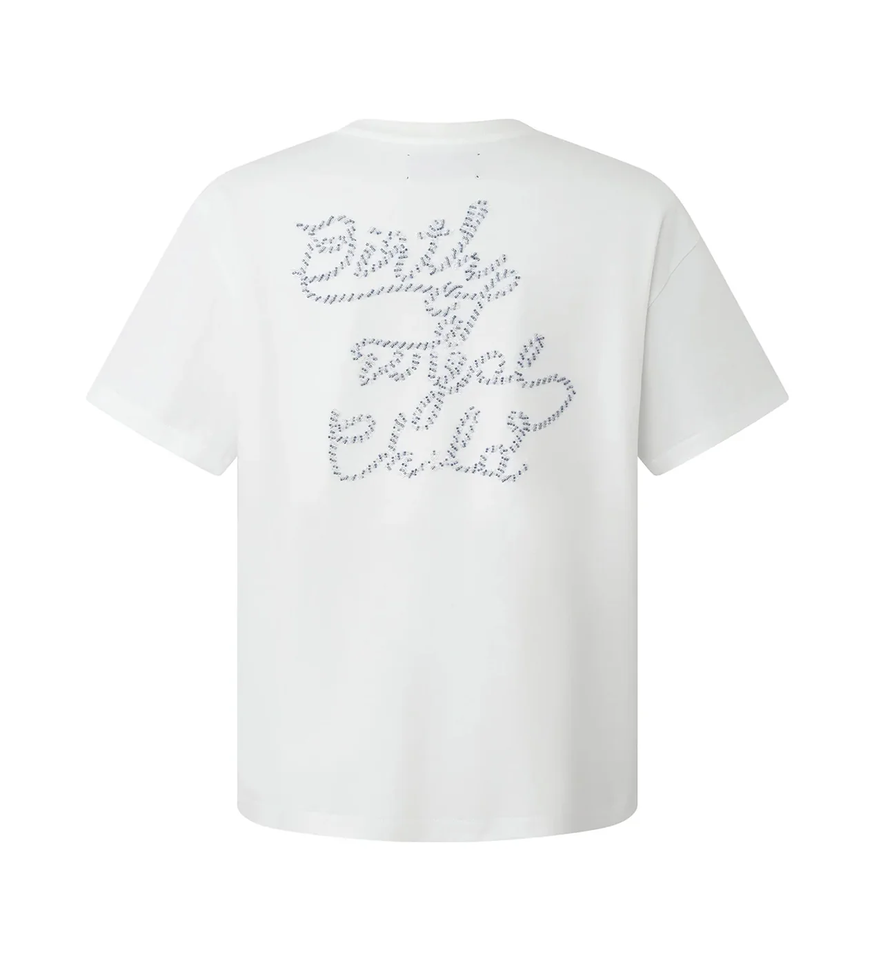 Birth of Royal Child Beaded Nile River Tee White - Image 2