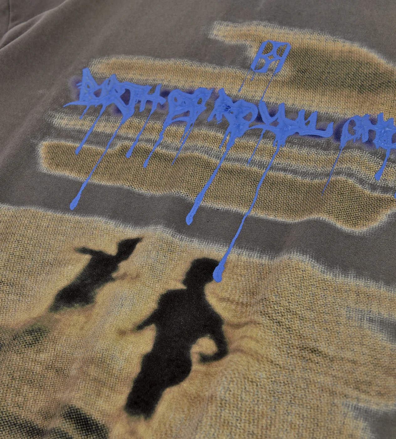 Birth of Royal Child Sunset Printed L/S Tee Grey - Image 3