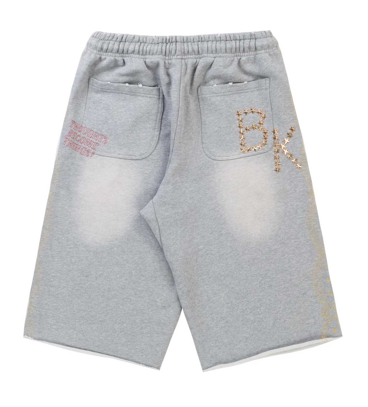 Boredom Kills Collegiate Sweatshorts Grey - Image 2
