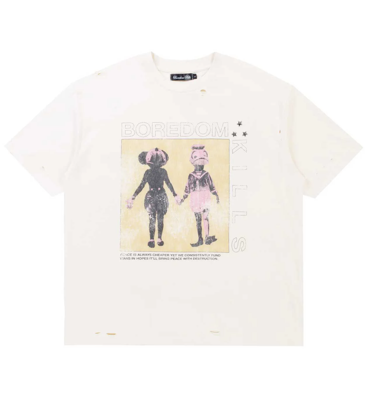 Boredom Kills Donald Tee Cream