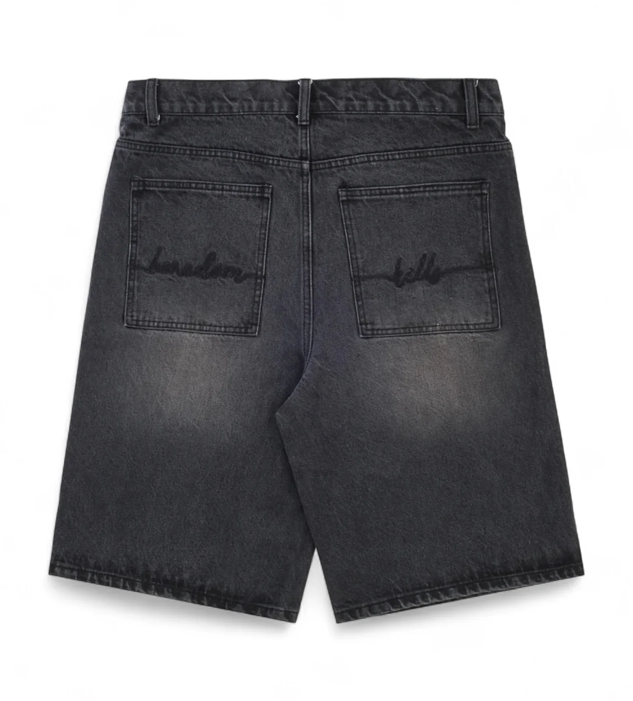 Boredom Kills Pearl Spider Jorts Black - Image 2
