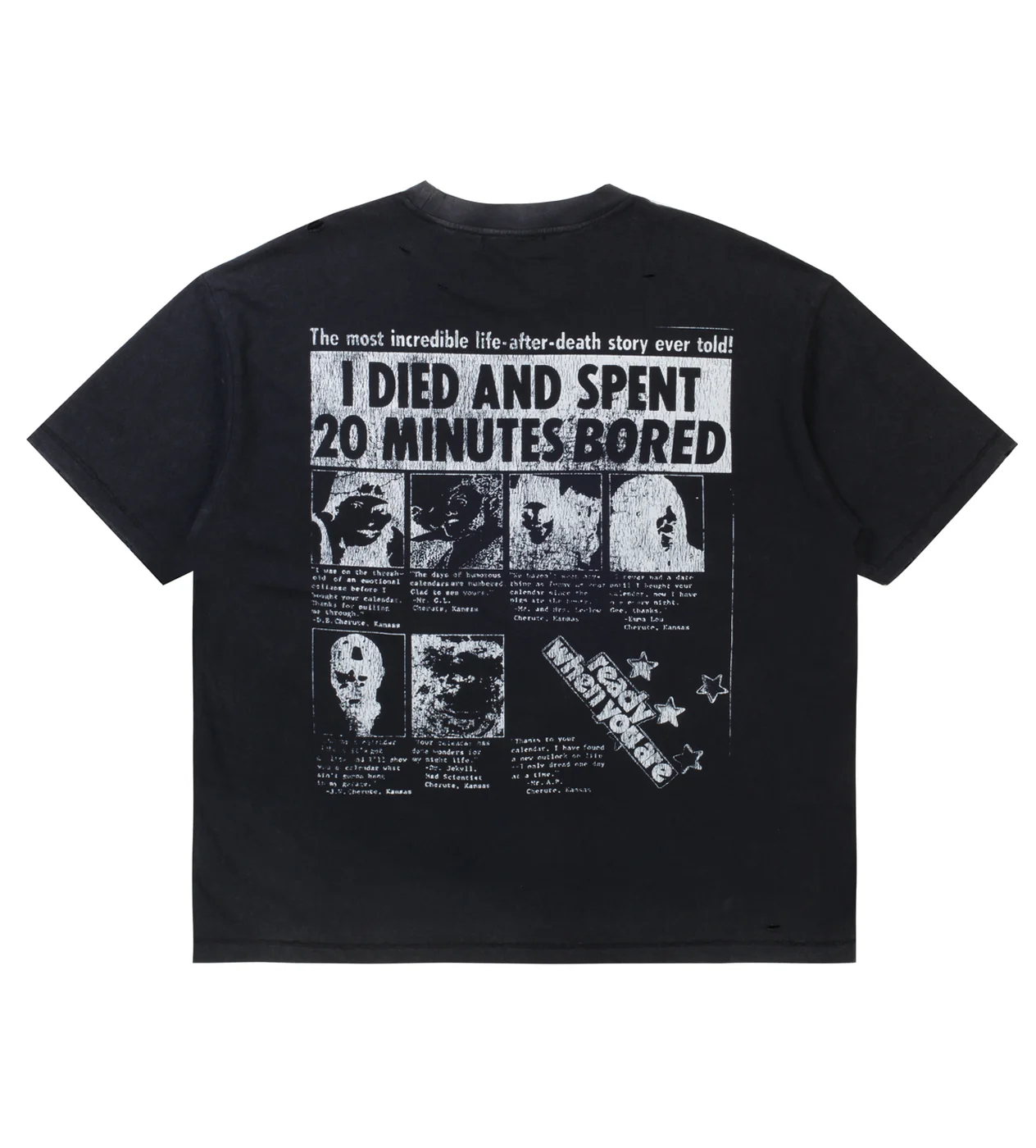 Boredom Kills Purpose Tee Black - Image 2