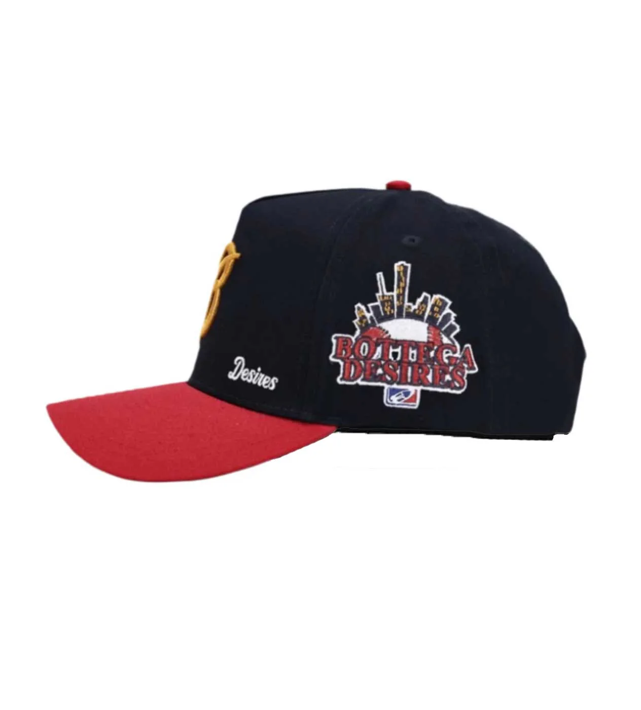 Bottega Desires Braves Hat Navy/Red - Image 2