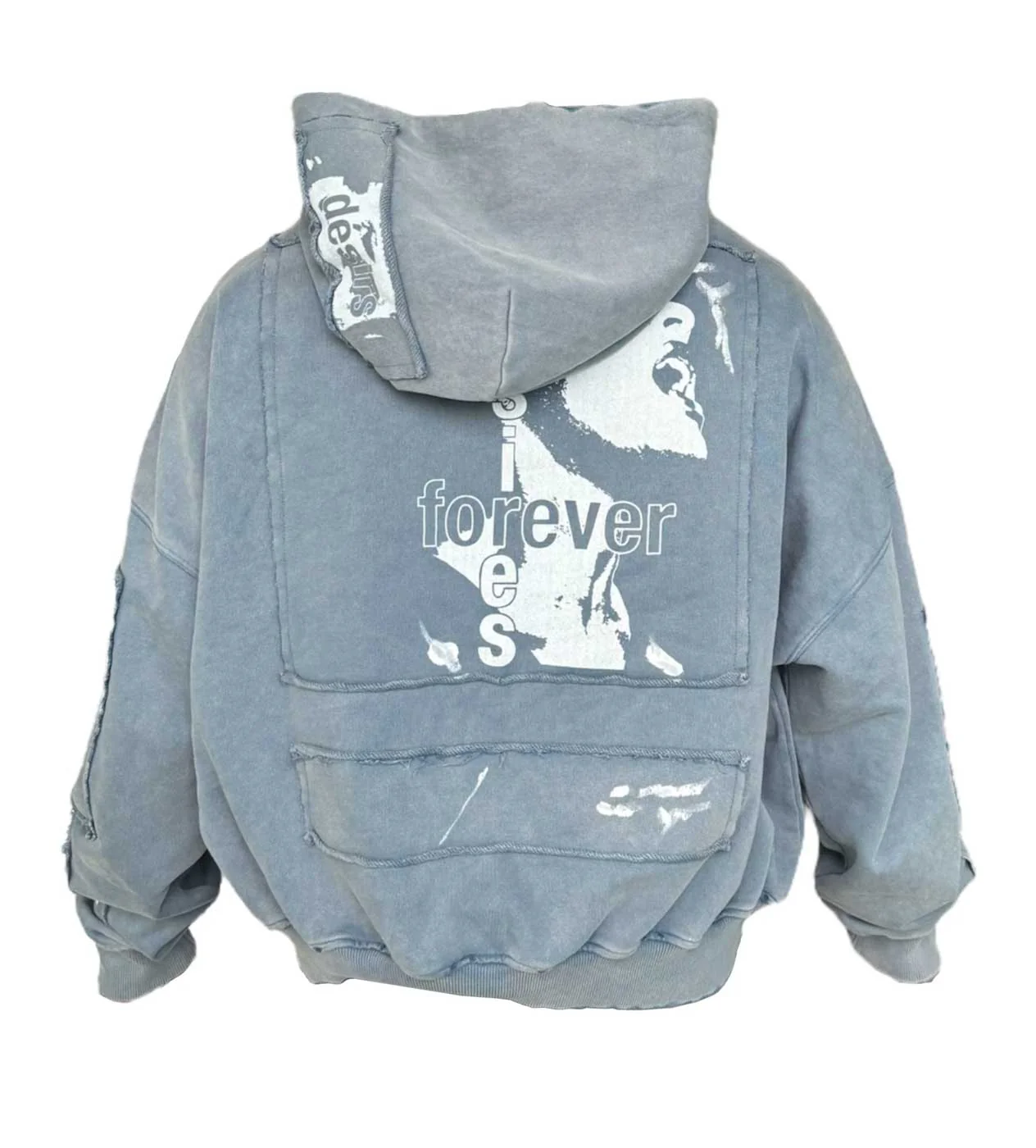 Matiere De Desirs Encore Hoodie Blue - Image 2