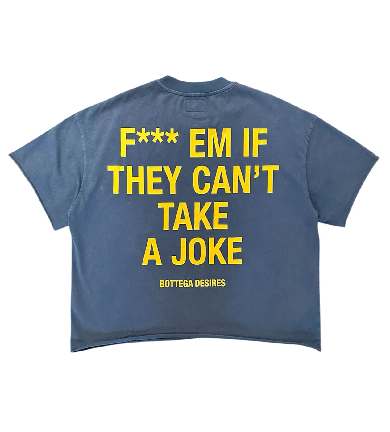Bottega Desires F*** Em Tee Blue - Image 2