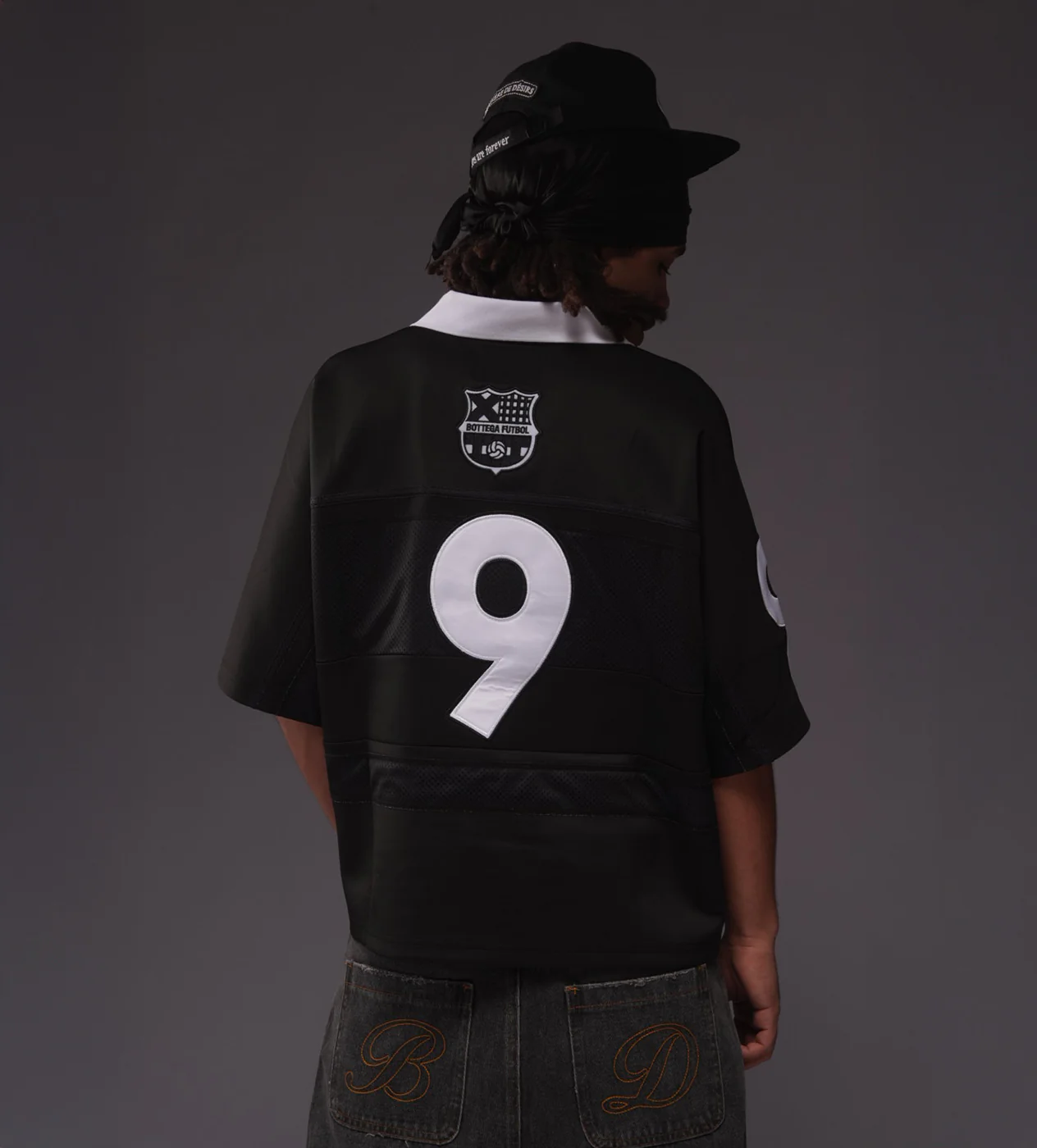 Bottega Desires Futbol Jersey Black - Image 5