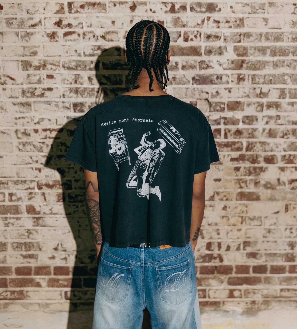 Matiere De Desirs Quality of Desires Tee Black - Image 4