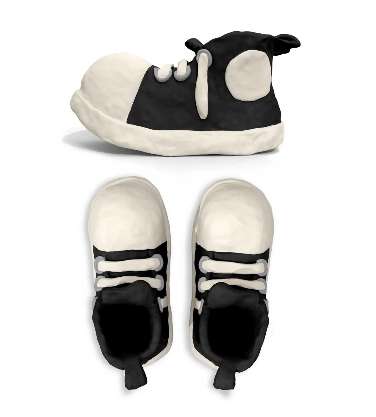 Bravest Studios Clay Shoes Black - Image 2