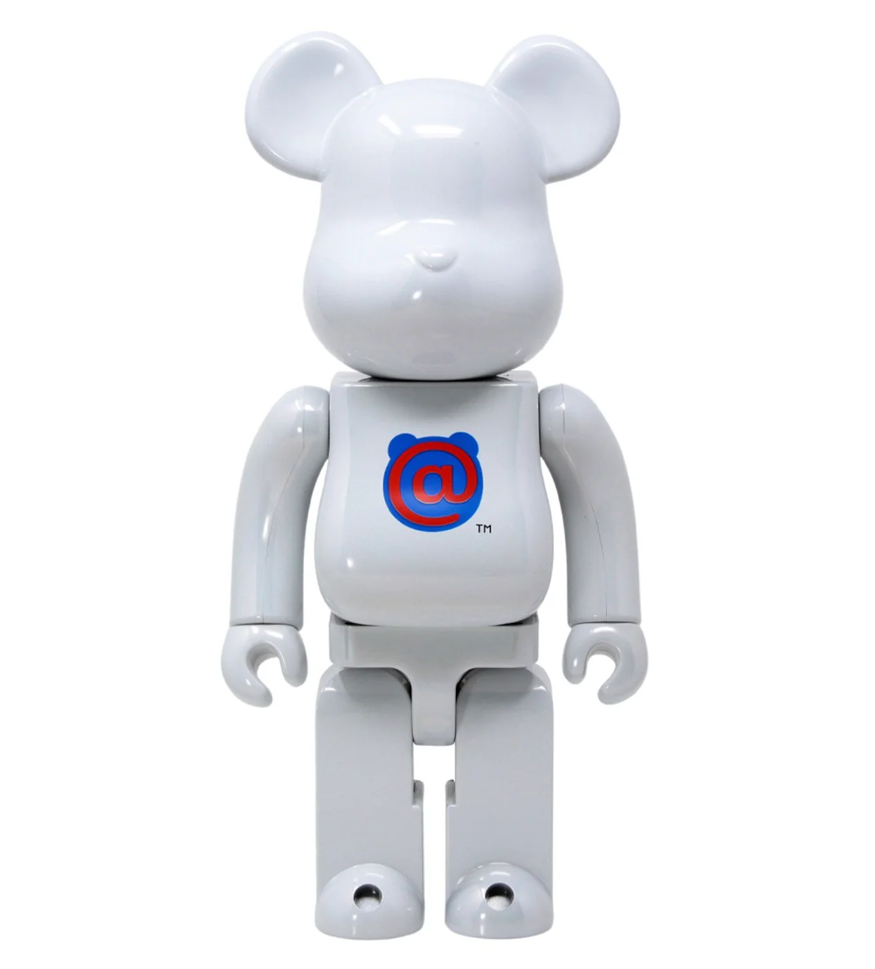 Bearbrick 1st Model White Chrome (400%)