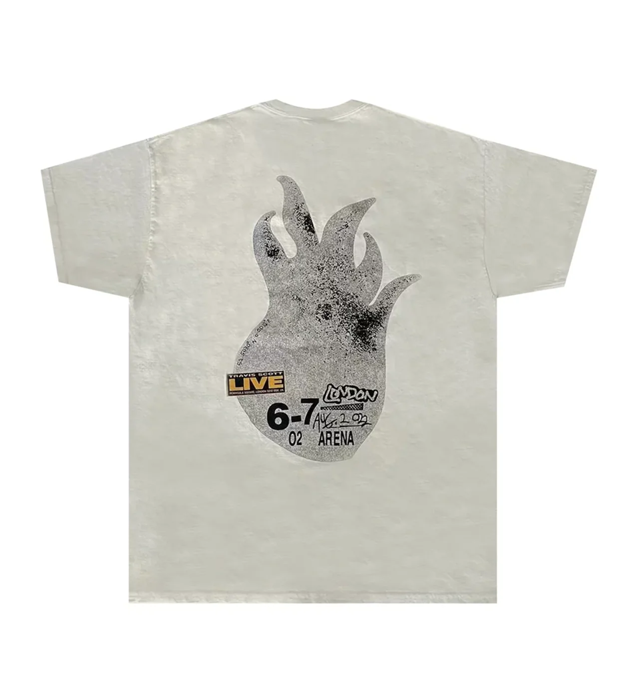 Travis Scott Live Flame Head Tee - Image 2
