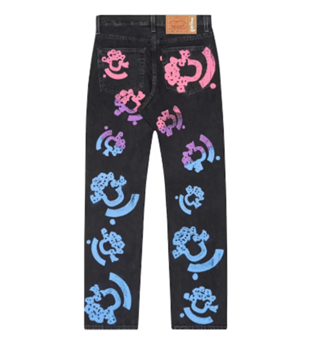 Denim Tears BSTROY 501 Jeans Washed Black - Image 2