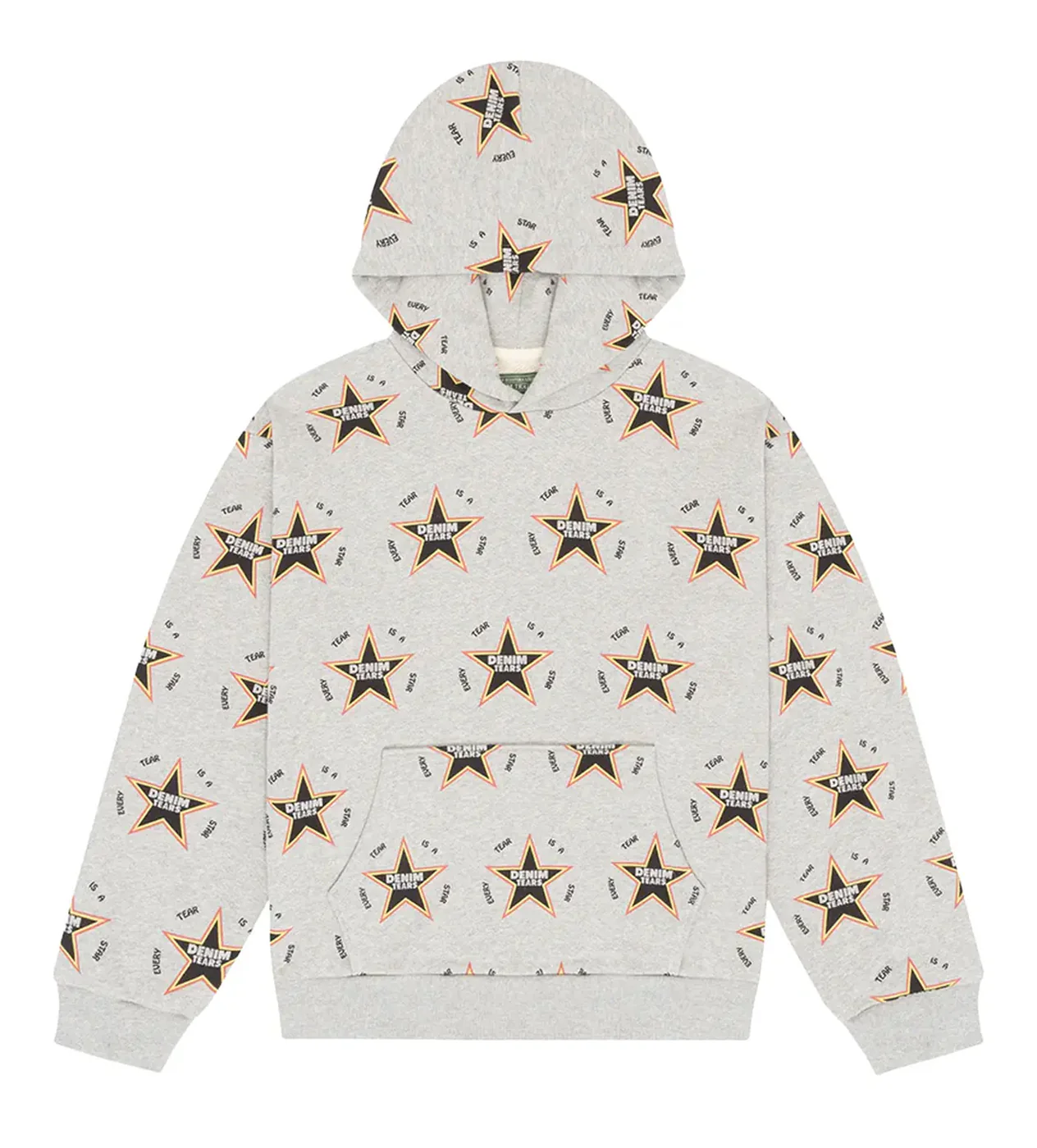 Denim Tears Every Tear Is A Star Hoodie Grey