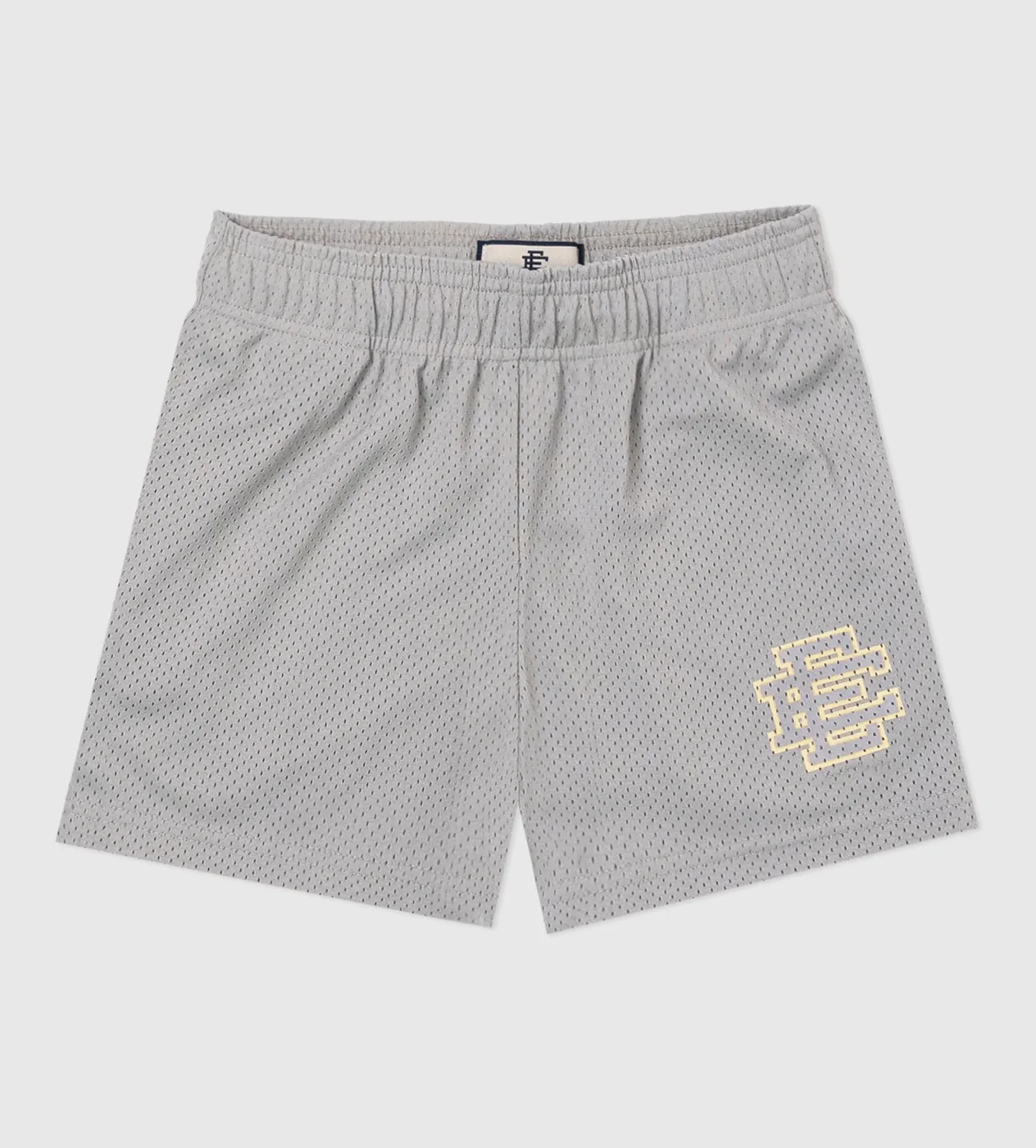 Eric Emanuel Basic Shorts Grey/Cream Outline