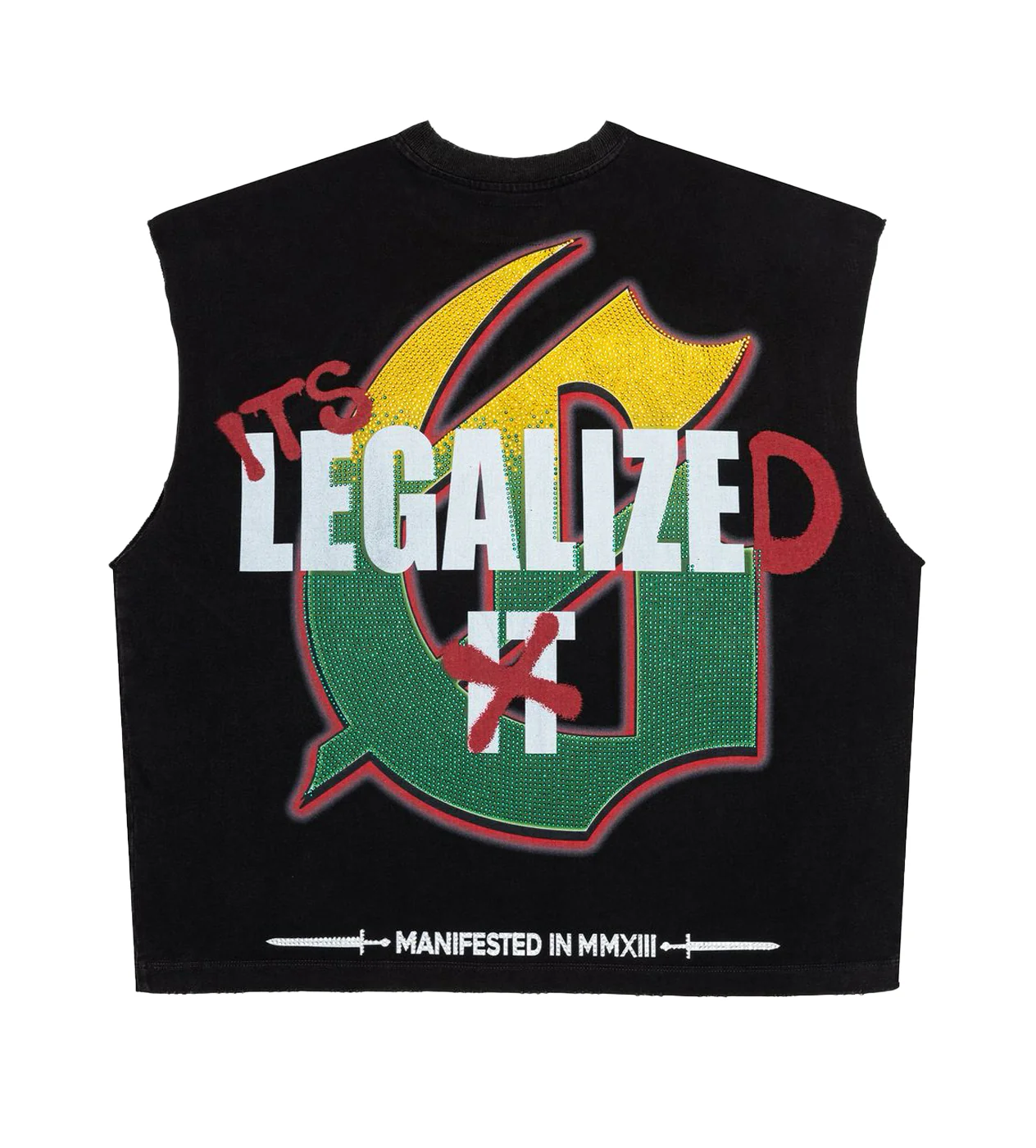 Godspeed 420 Indoor VVS Sleeveless Tee Black - Image 2