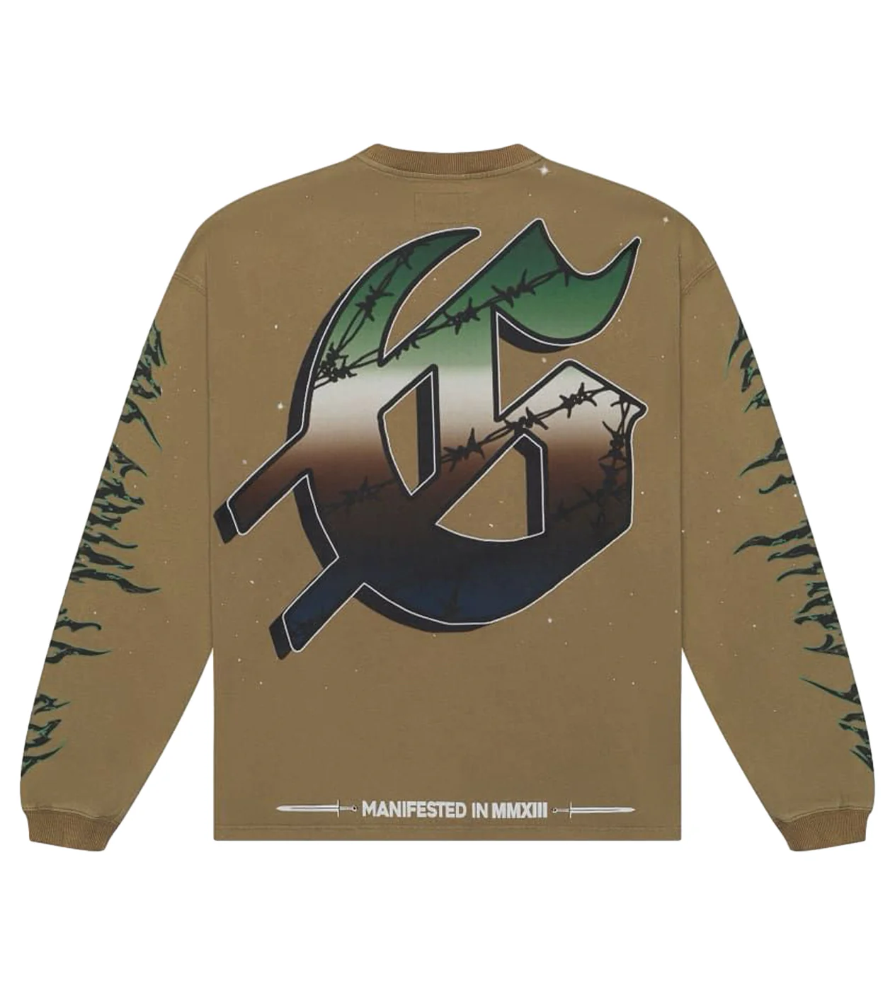Godspeed Airstrike L/S Tee Olive - Image 2