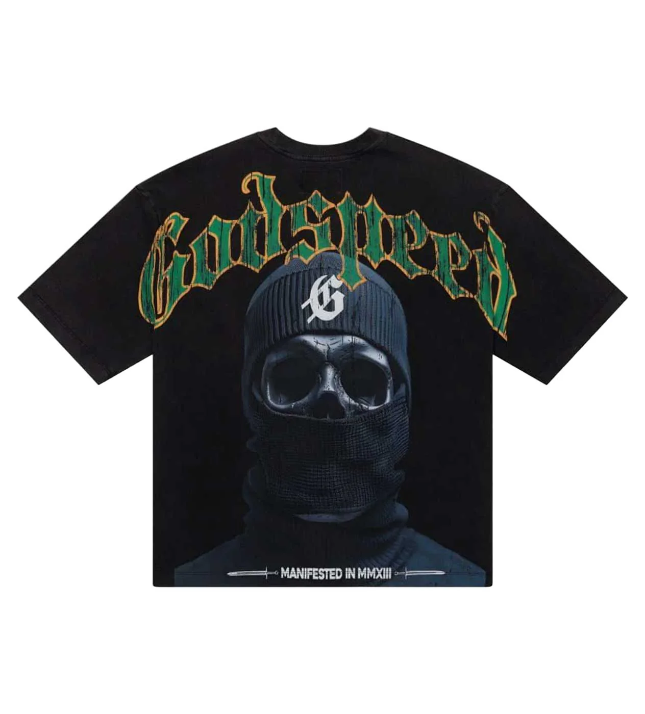 Godspeed Balaclava Szn Tee Black Wash