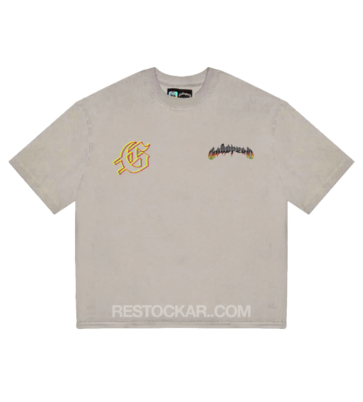 Godspeed Biker Nation Tee Clay - Image 2