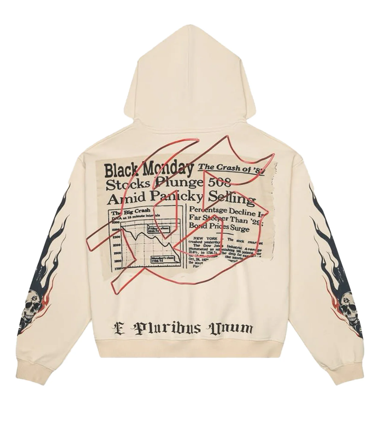 Godspeed Black Monday Hoodie Bone - Image 2