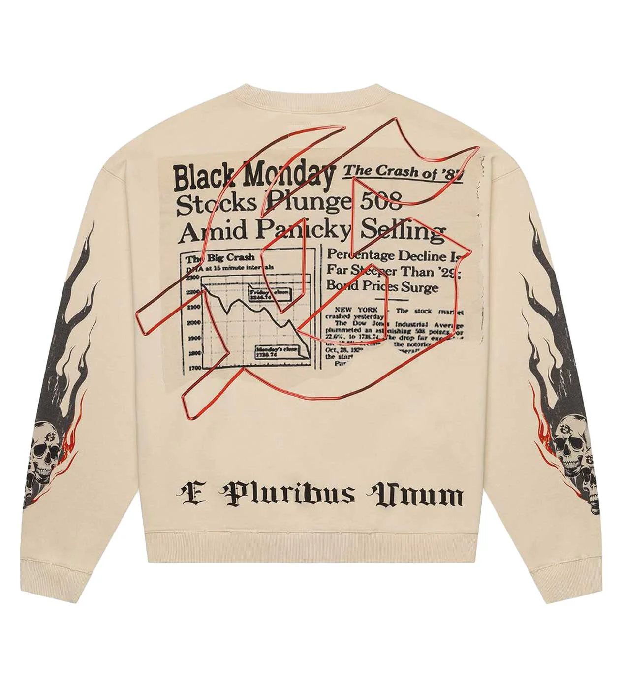 Godspeed Black Monday Sweatshirt Bone - Image 2