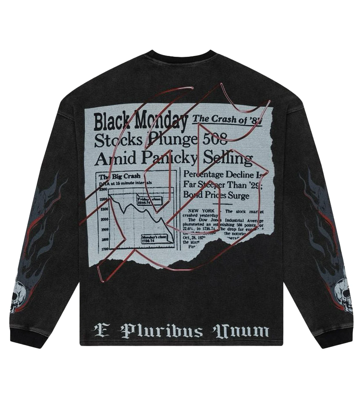 Godspeed Black Monday Thermal L/S Washed Grey - Image 2