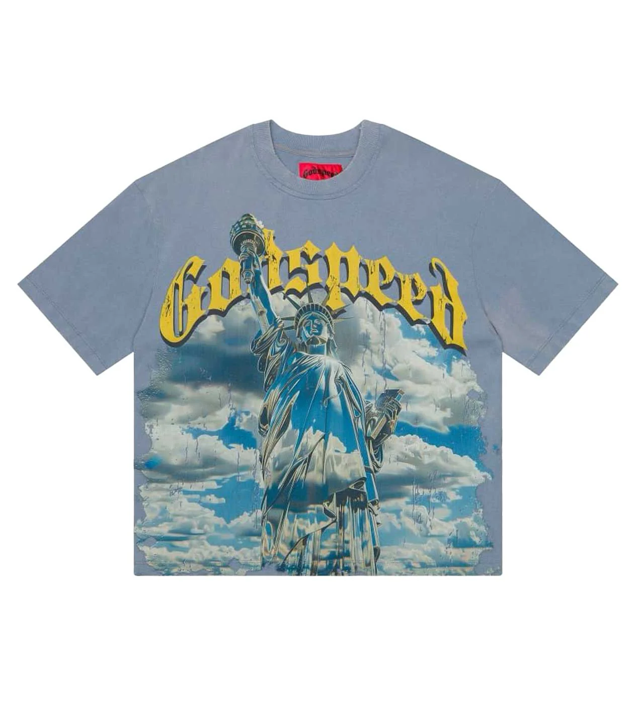 Godspeed Chrome Liberty Tee Sky Blue