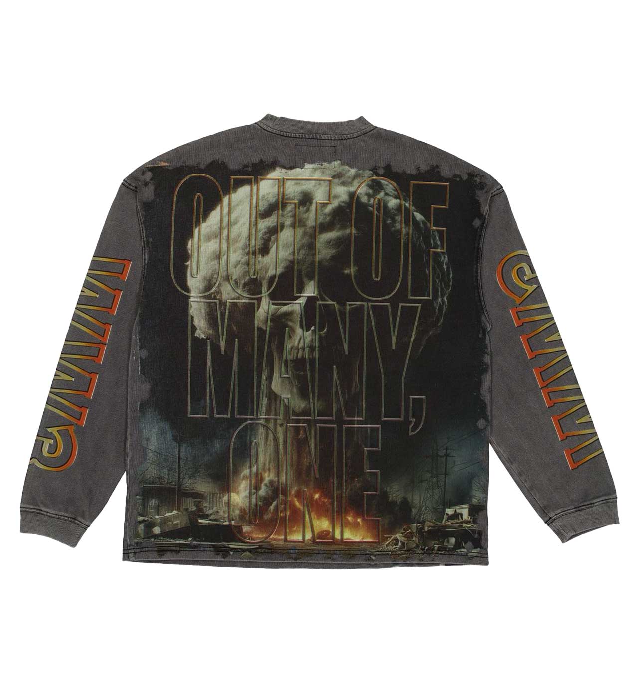 Godspeed Code Red L/S Tee Grey - Image 2