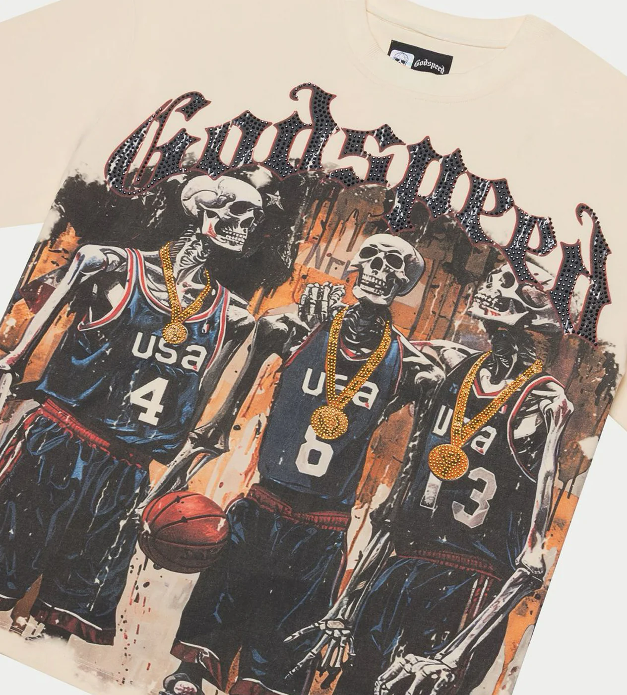 Godspeed Dream Team VVS Tee Bone - Image 3