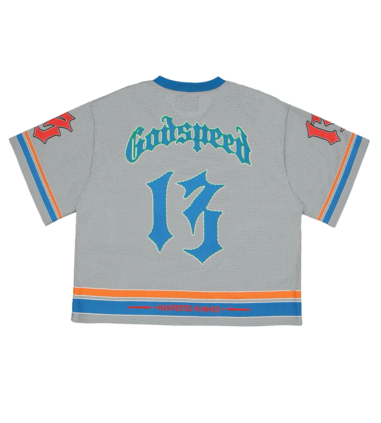 Godspeed First Down Jersey Grey - Image 2