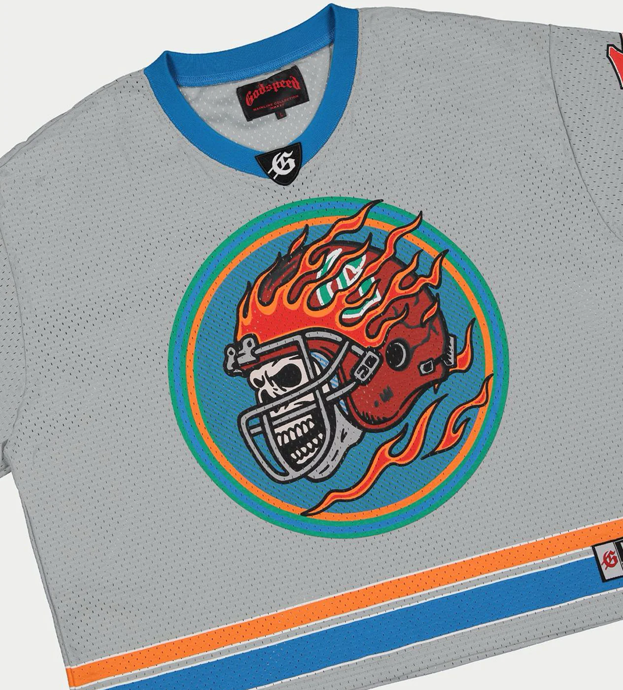 Godspeed First Down Jersey Grey - Image 3