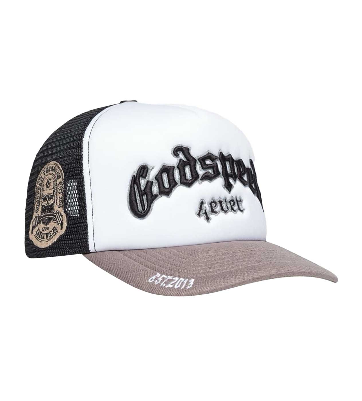 Godspeed Forever Foam Trucker Hat Black/Grey - Image 3