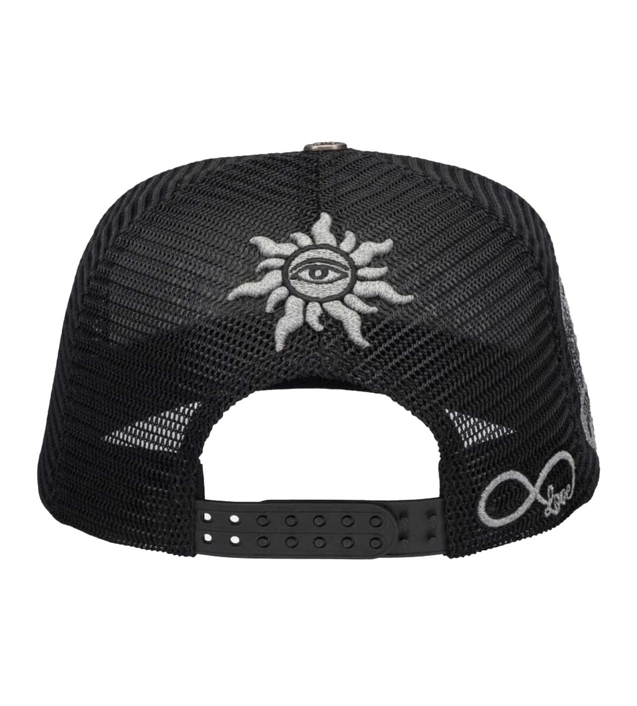 Godspeed Forever Trucker 3M Reflective Hat Black - Image 4