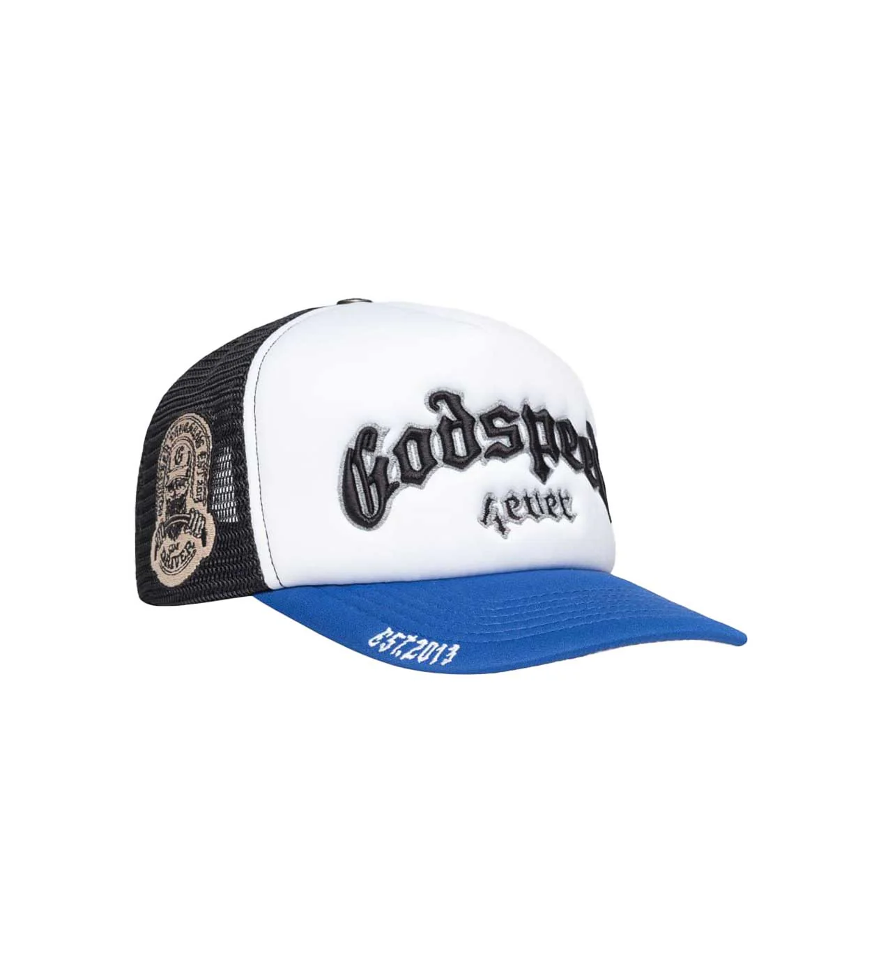 Godspeed Forever Trucker Black/Blue (Snapback) - Image 2