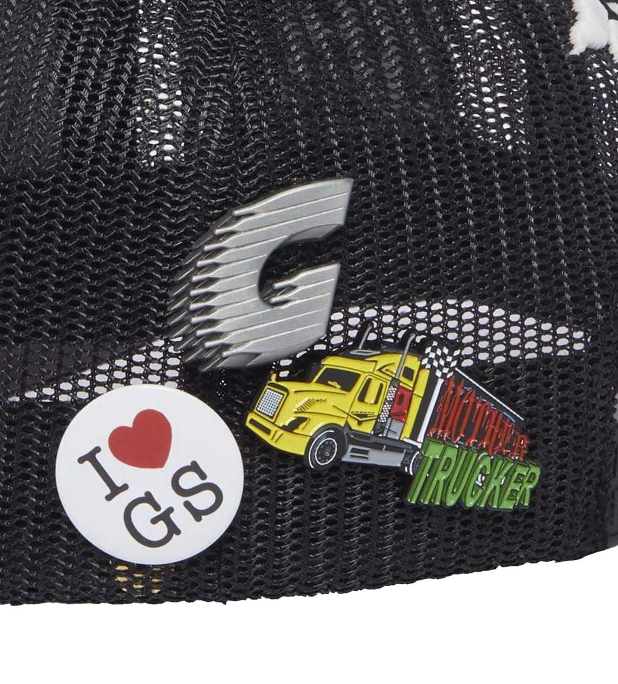 Godspeed Forever Trucker Black/Grey (Snapback) - Image 4