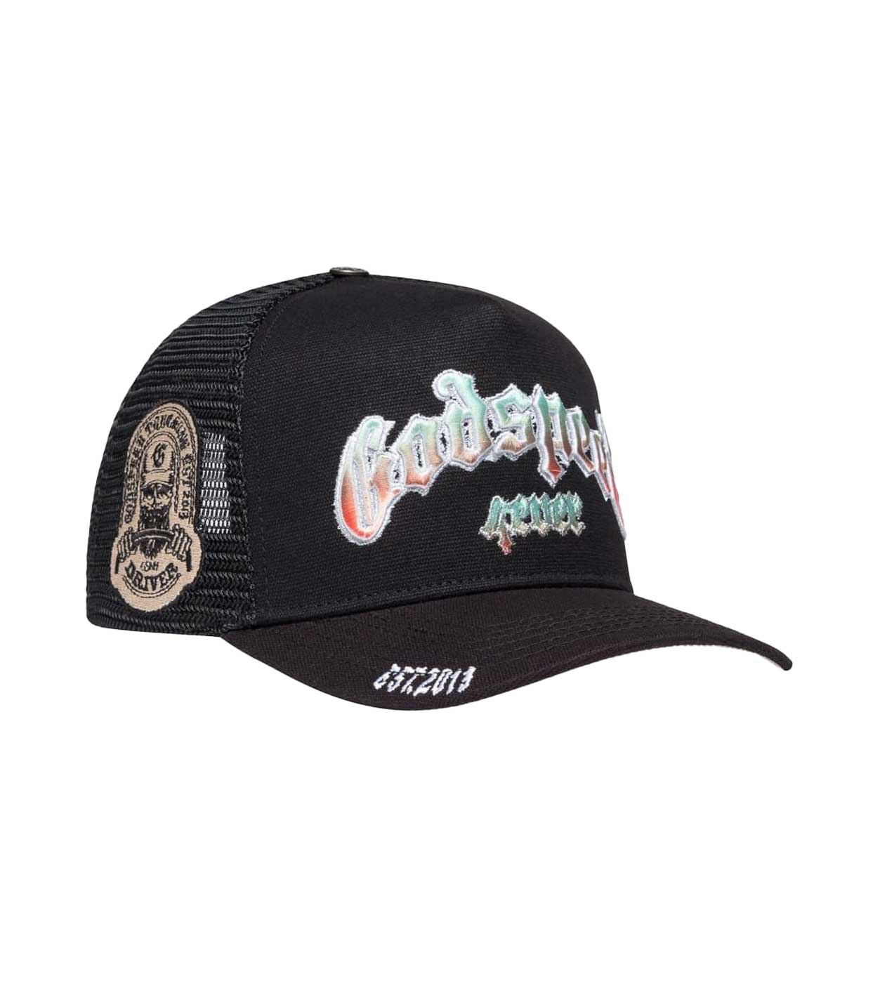 Godspeed Forever Trucker Hat Gradient Black - Image 2
