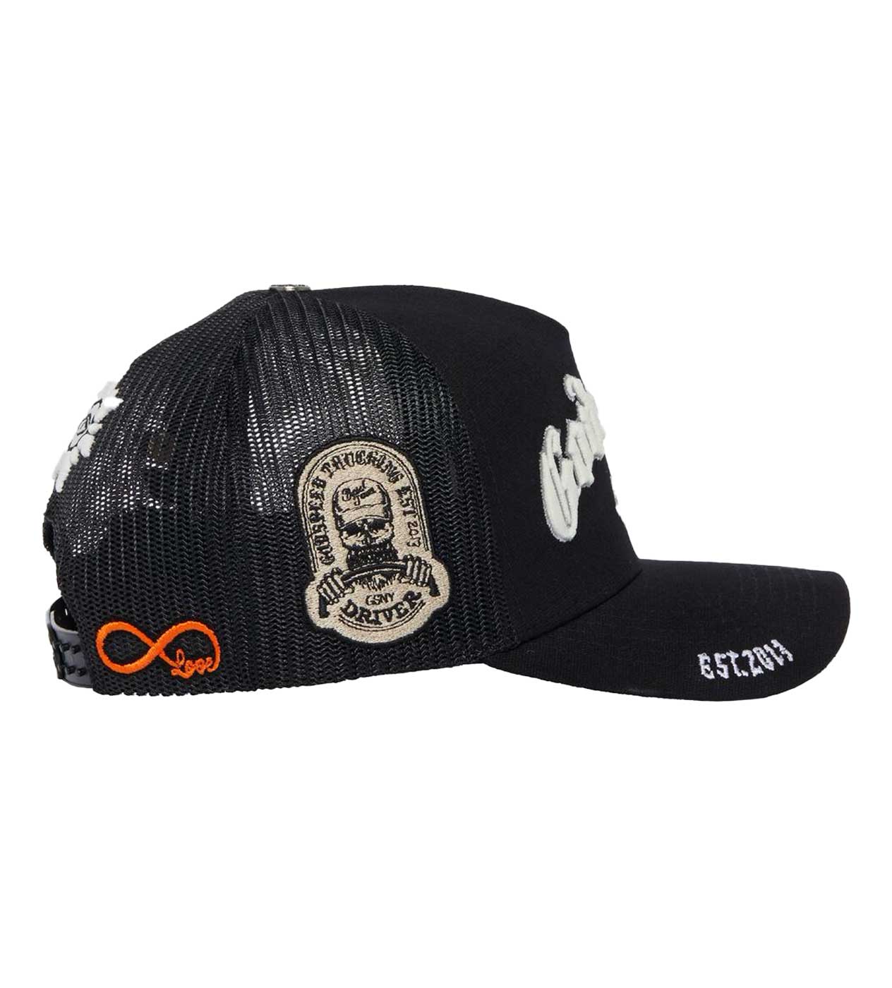 Godspeed Forever Trucker Hat Black/White - Image 3