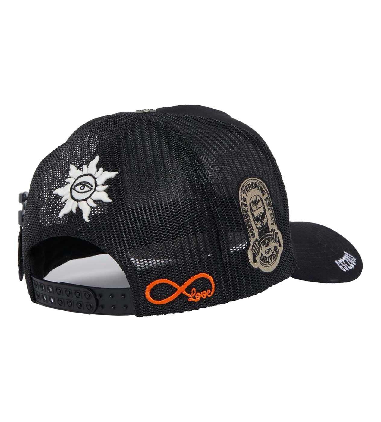 Godspeed Forever Trucker Hat Black/White - Image 4