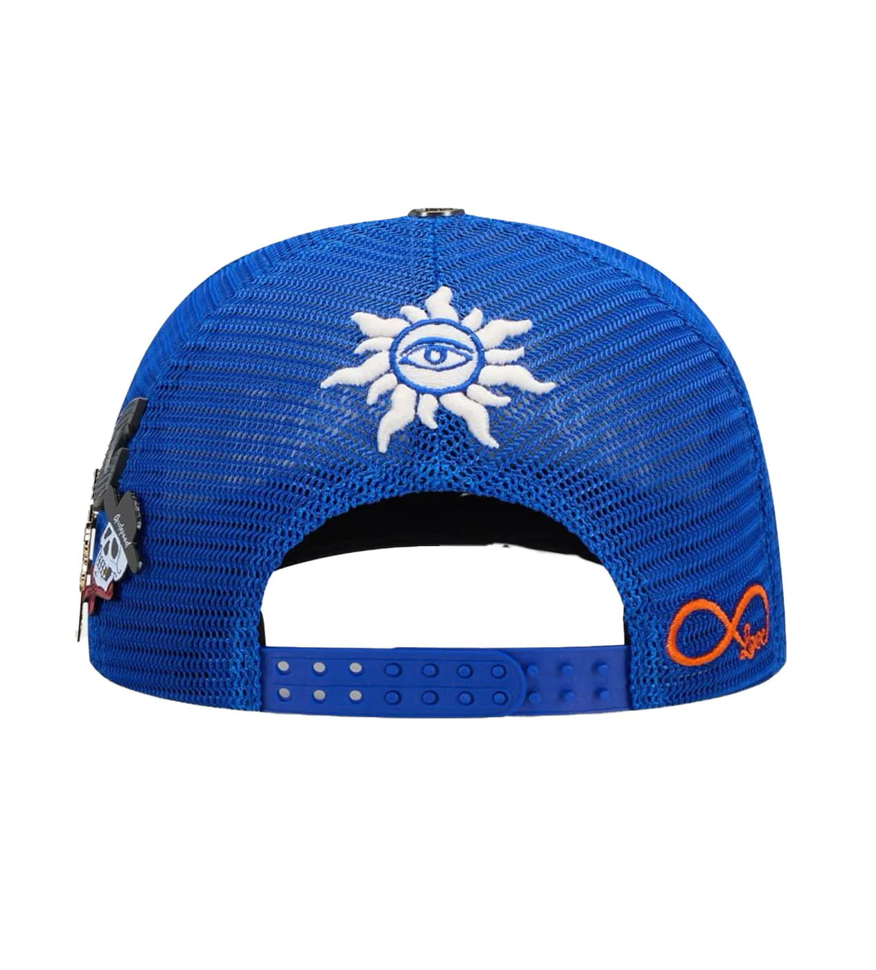 Godspeed Forever Trucker Hat Blue - Image 3