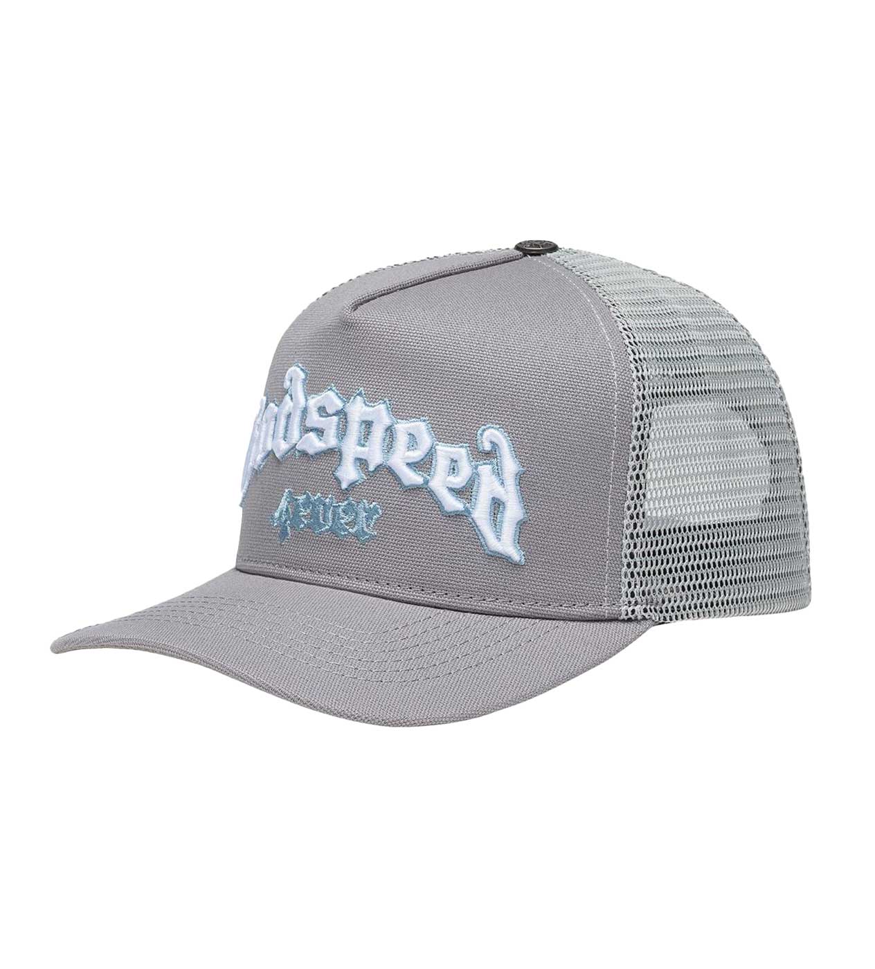 Godspeed Forever Trucker Hat Cool Grey - Image 4