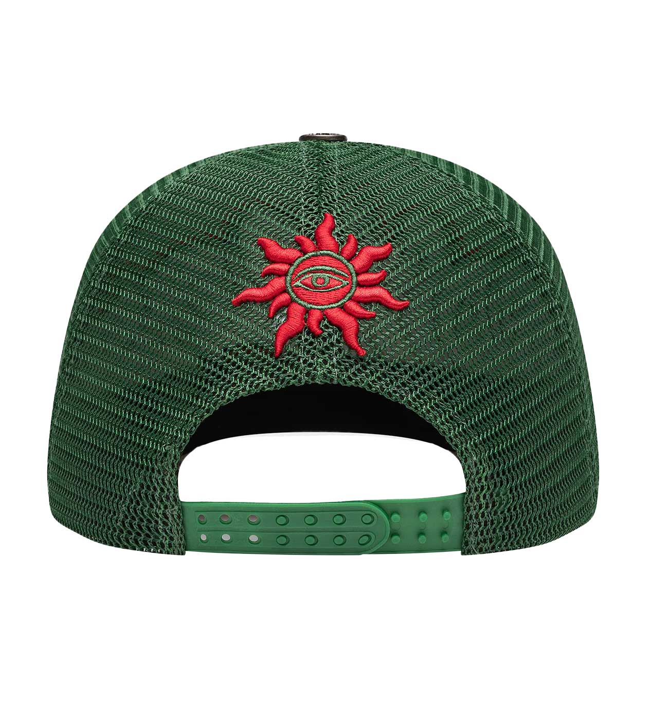 Godspeed Forever Neo Trucker Hat Green/Yellow/Red - Image 3