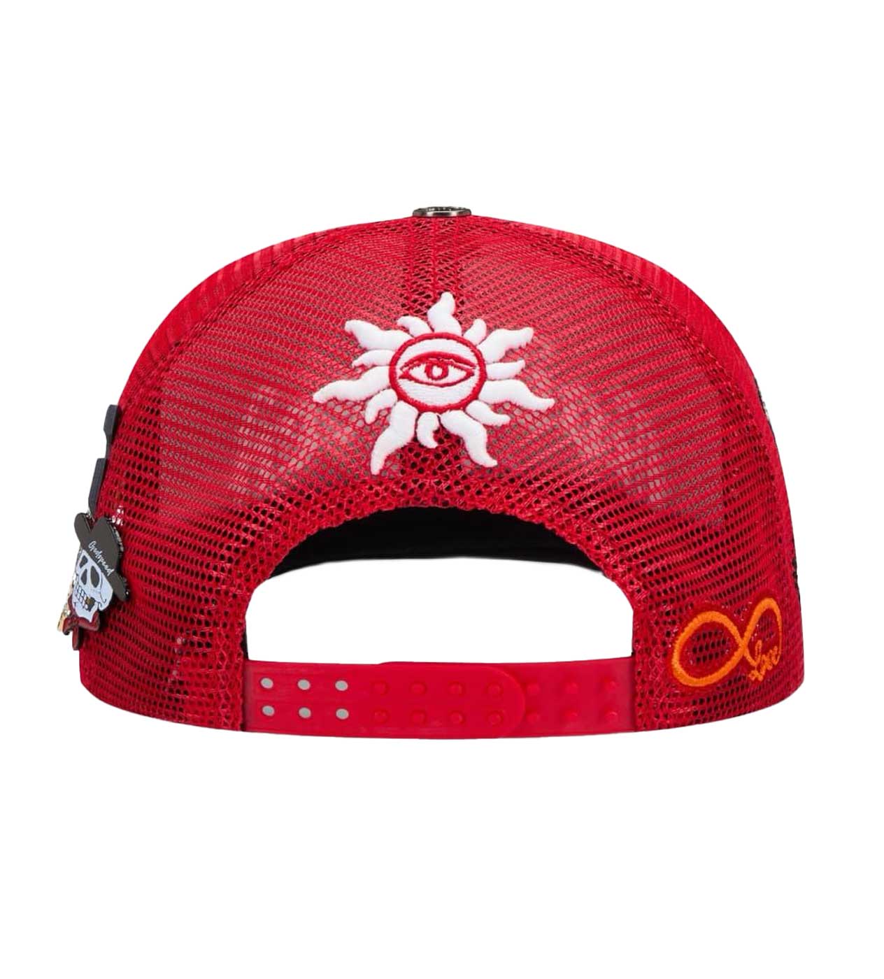 Godspeed Forever Trucker Hat Red - Image 2