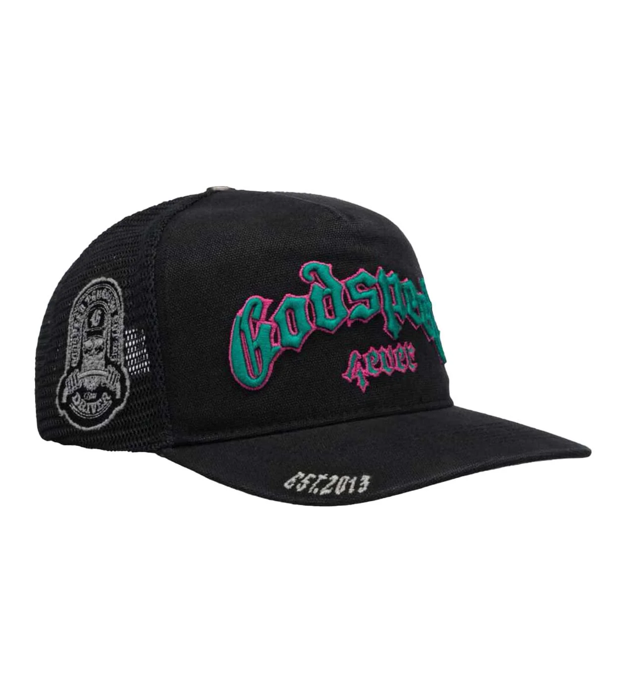 Godspeed Forever Trucker MIA Vice Hat Black - Image 4