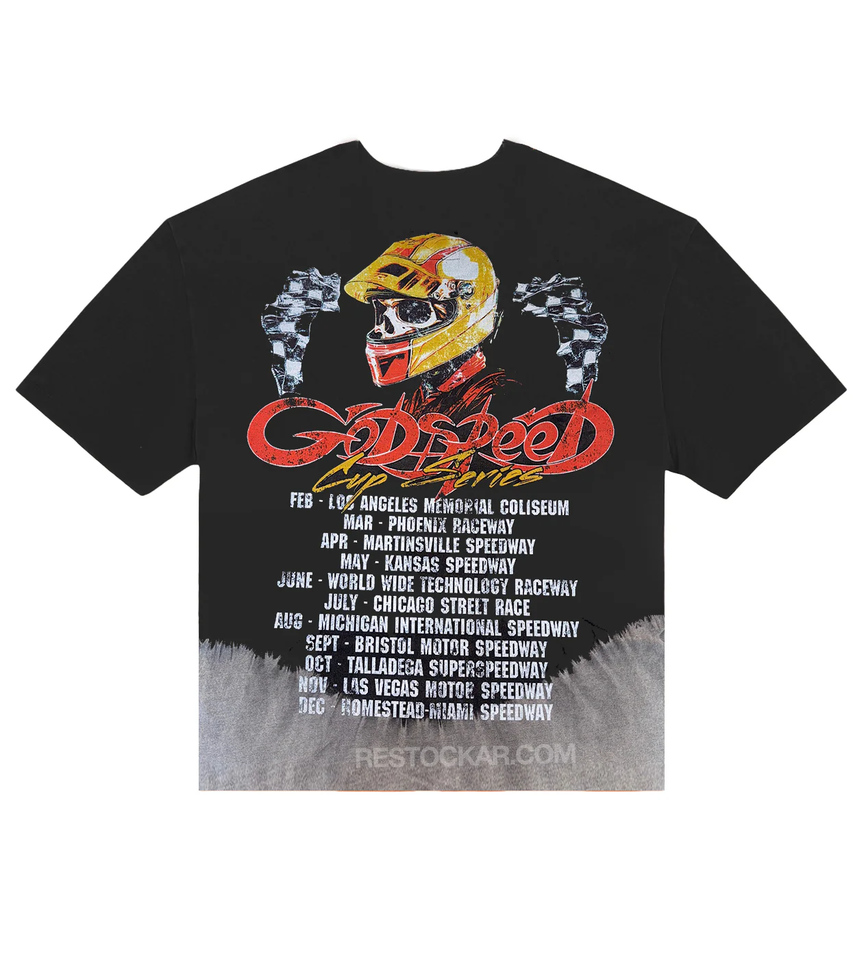 Godspeed FTW Tee Black Bleached Wash - Image 2