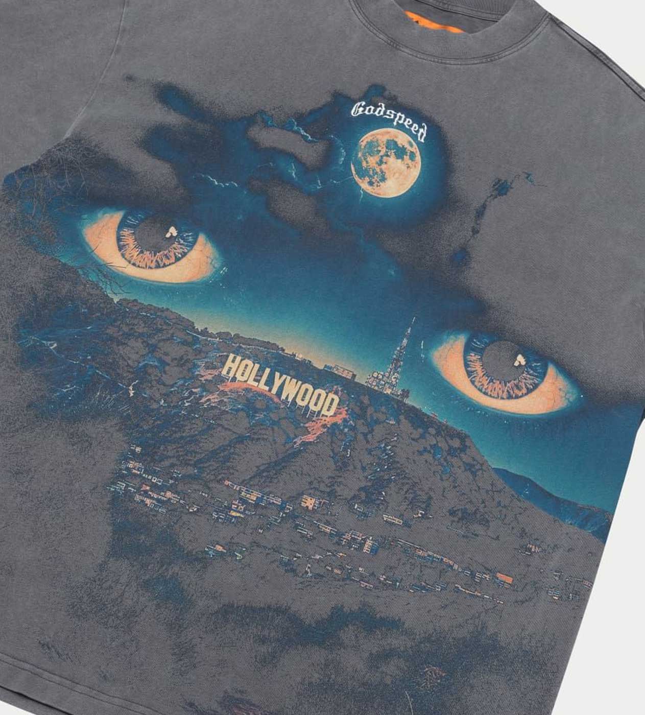 Godspeed Hills Have Eyes Tee Grey - Image 3