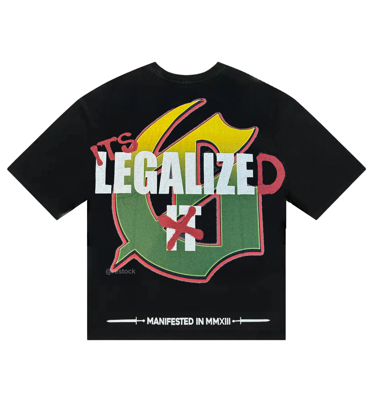 Godspeed Indoor Black Ice Tee Black - Image 2