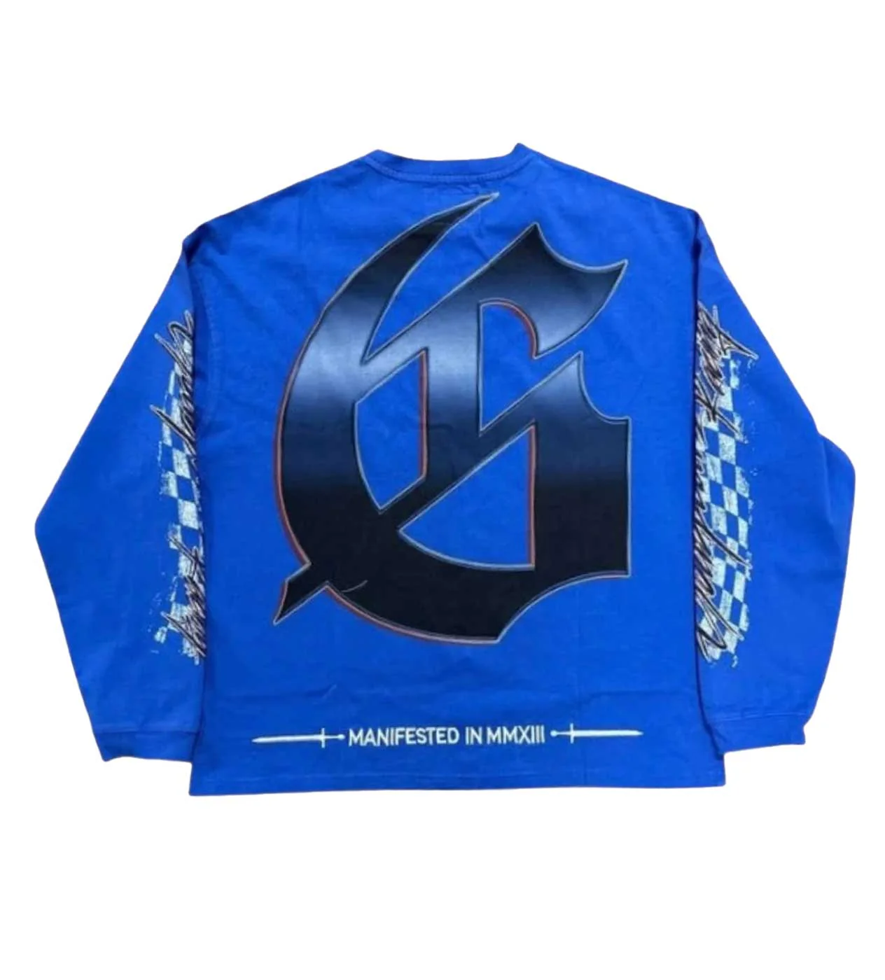 Godspeed Le Dernier L/S Tee Blue - Image 2