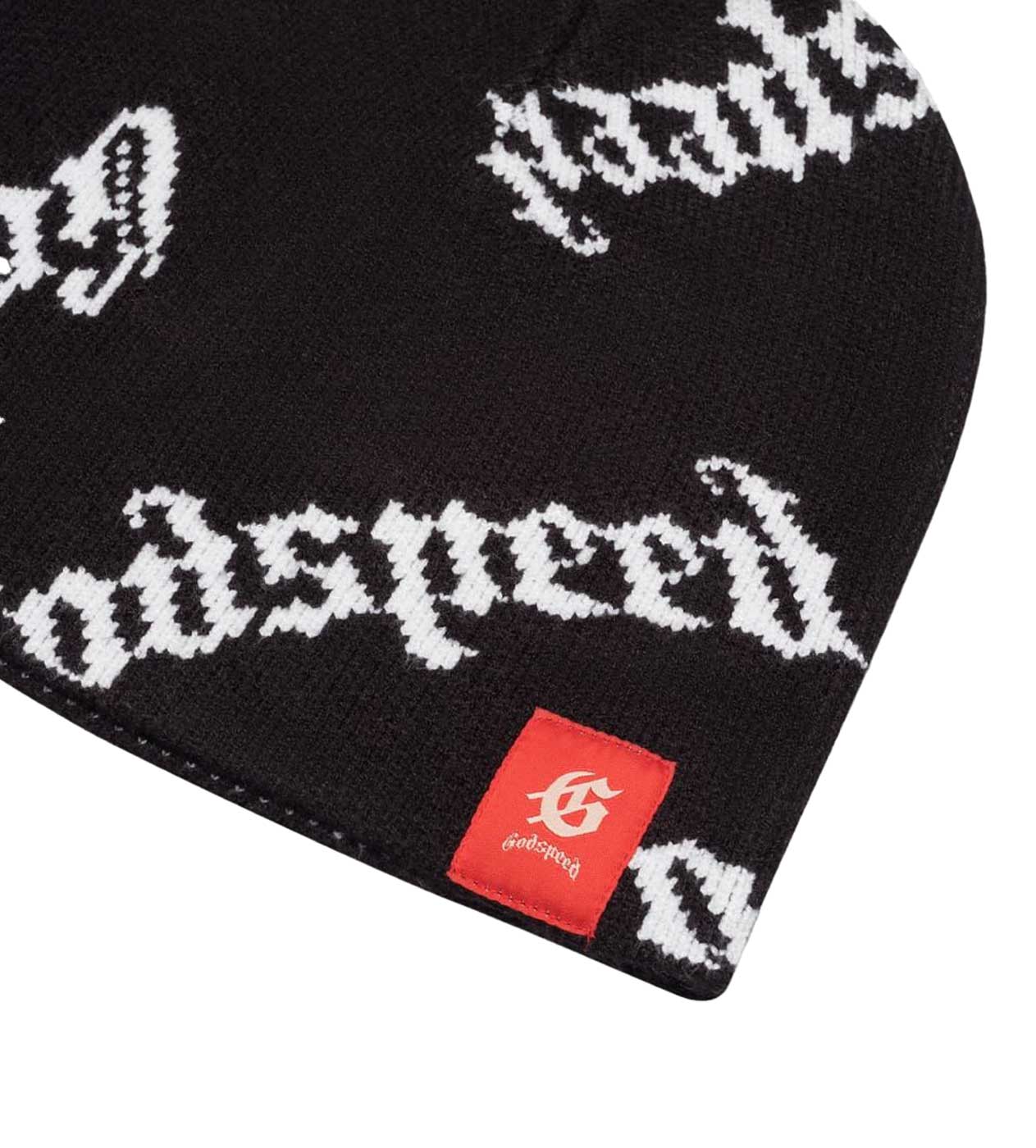 Godspeed OG Logo Beanie Black - Image 3