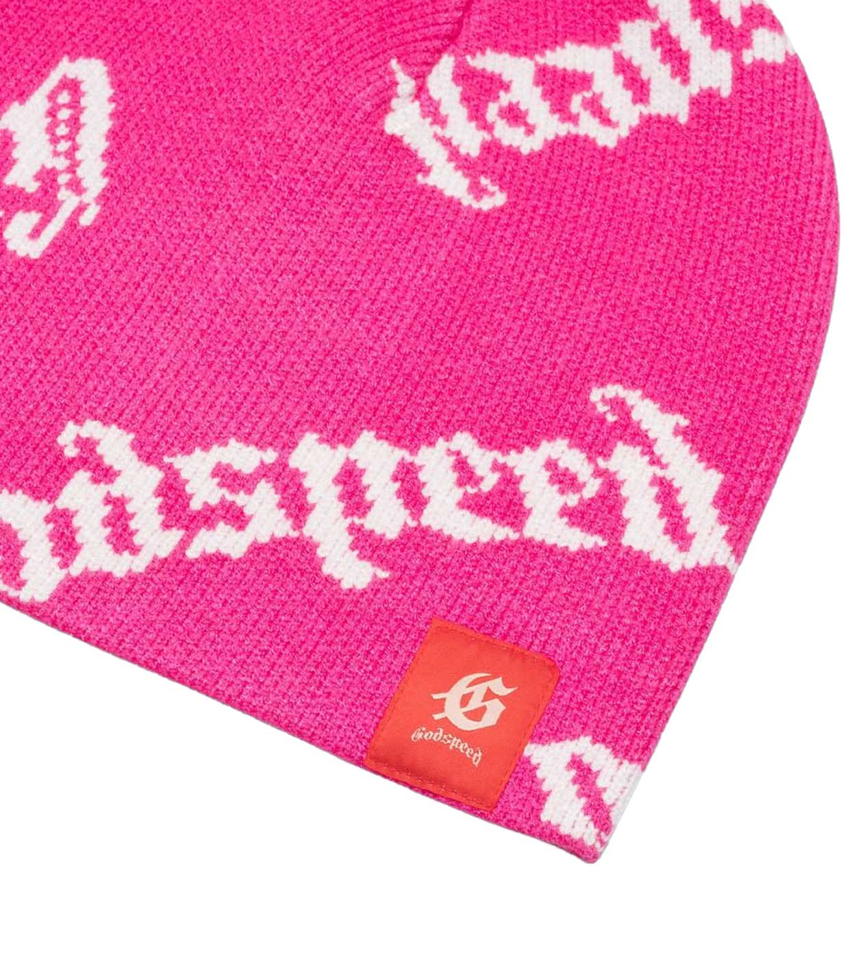 Godspeed OG Logo Beanie Pink - Image 3